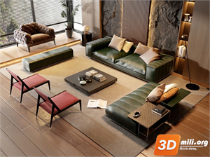 Sofa Minotti Skp Files 